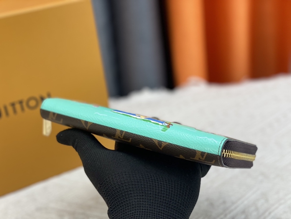 LVコピーウォレット側面デザイン